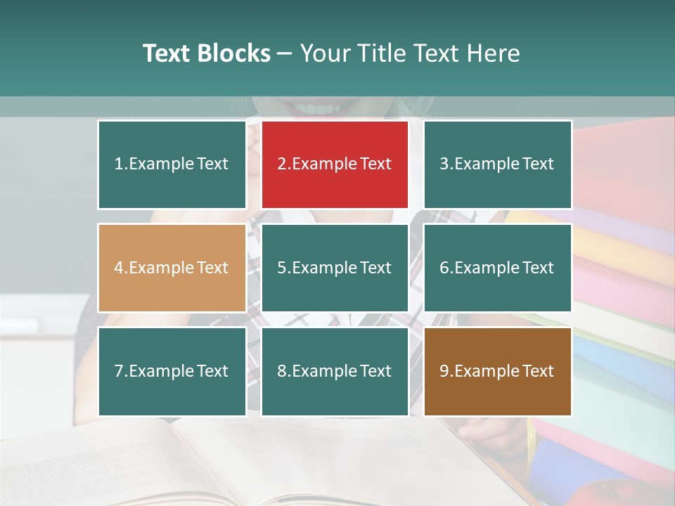 Indoor Board Desk PowerPoint Template