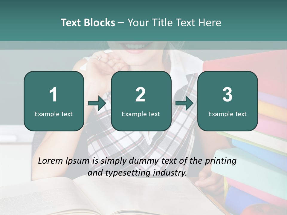 Indoor Board Desk PowerPoint Template