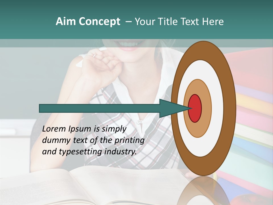 Indoor Board Desk PowerPoint Template