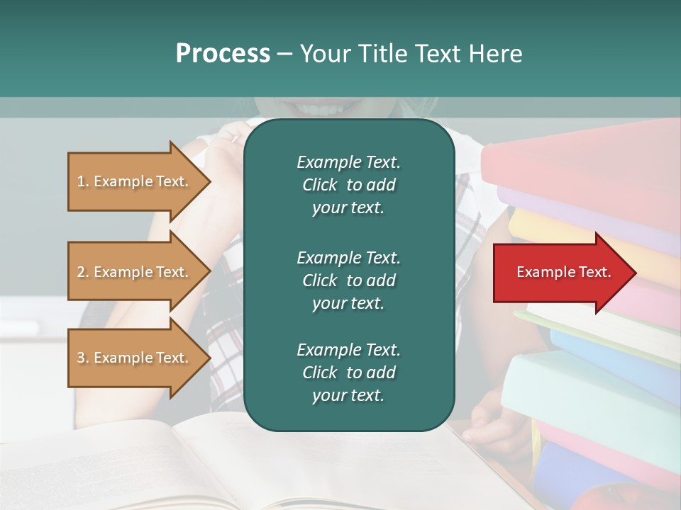 Indoor Board Desk PowerPoint Template