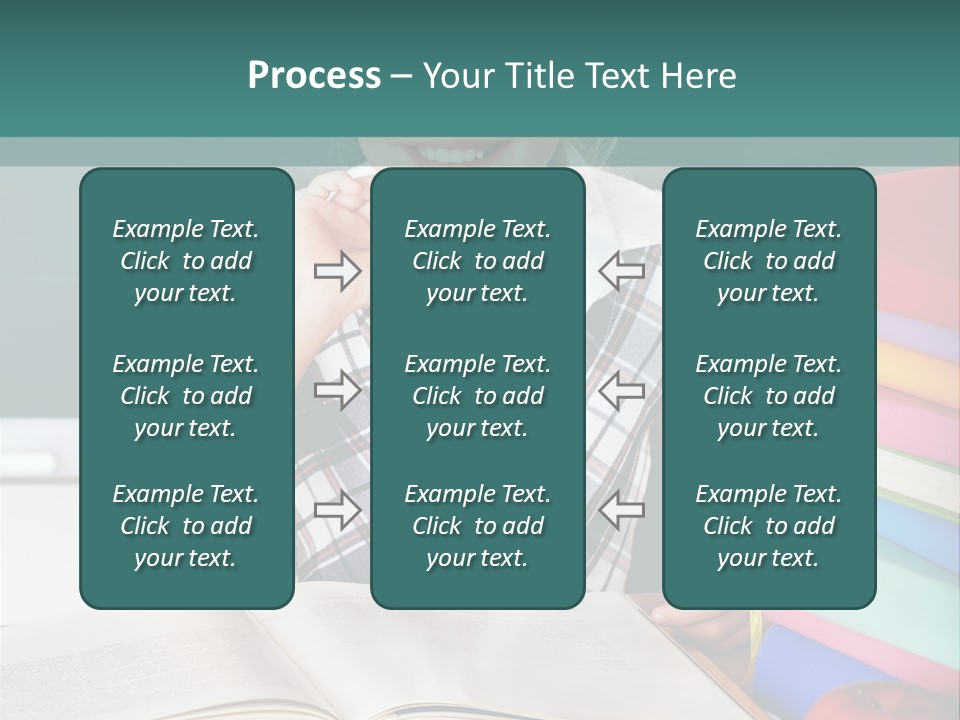 Indoor Board Desk PowerPoint Template