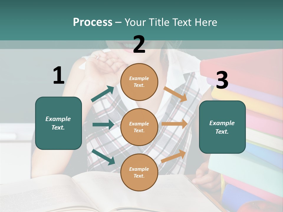 Indoor Board Desk PowerPoint Template