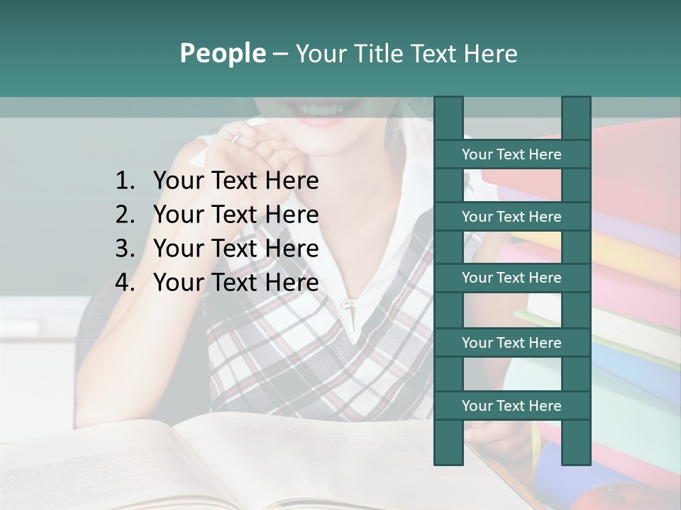 Indoor Board Desk PowerPoint Template