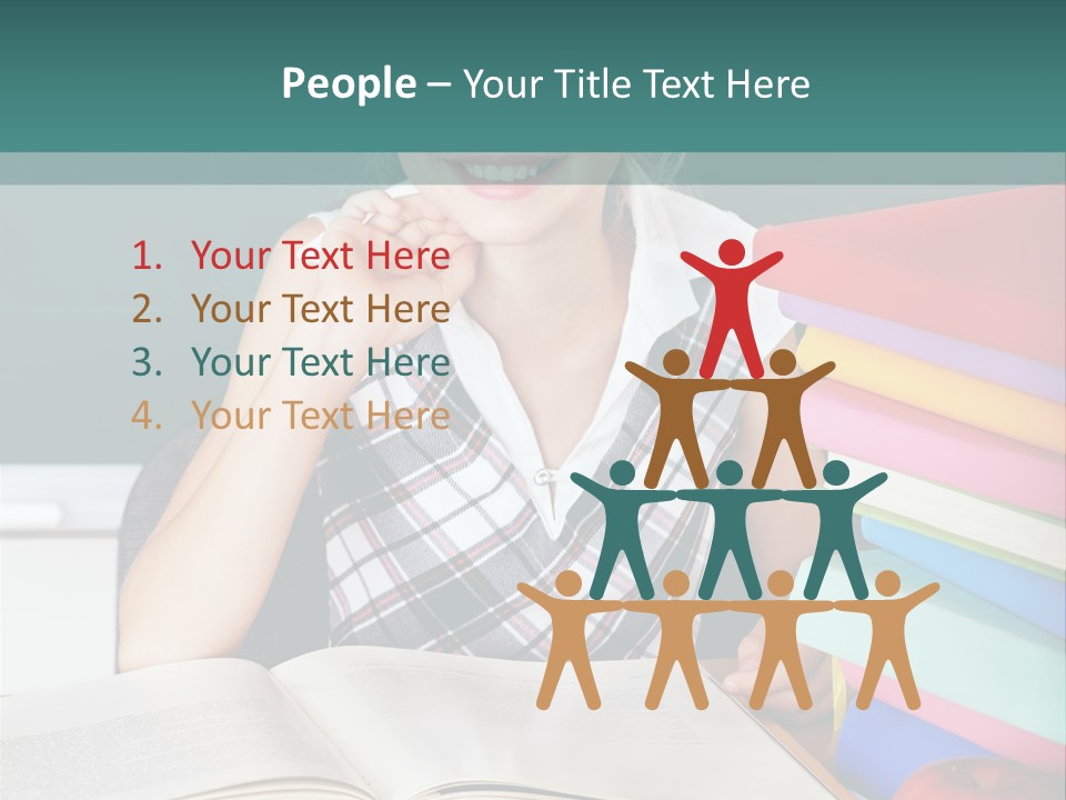 Indoor Board Desk PowerPoint Template