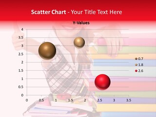 School Cute Schoolchild PowerPoint Template