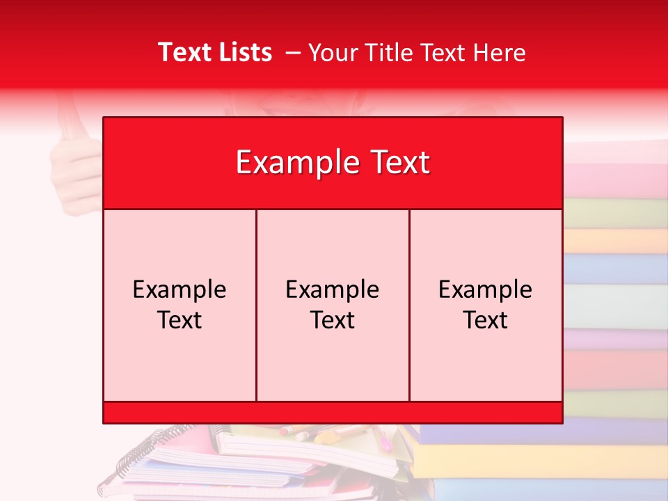 School Cute Schoolchild PowerPoint Template