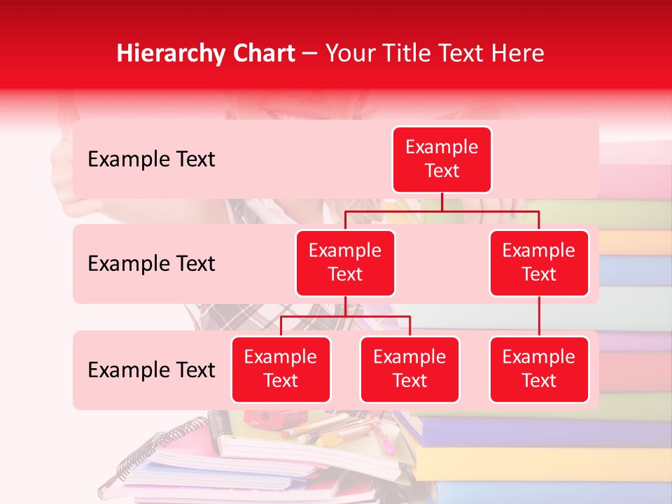School Cute Schoolchild PowerPoint Template