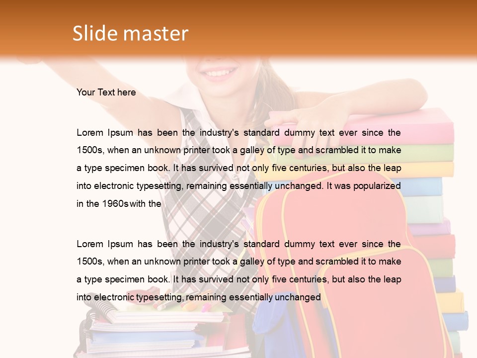 Sale Office Pencil PowerPoint Template