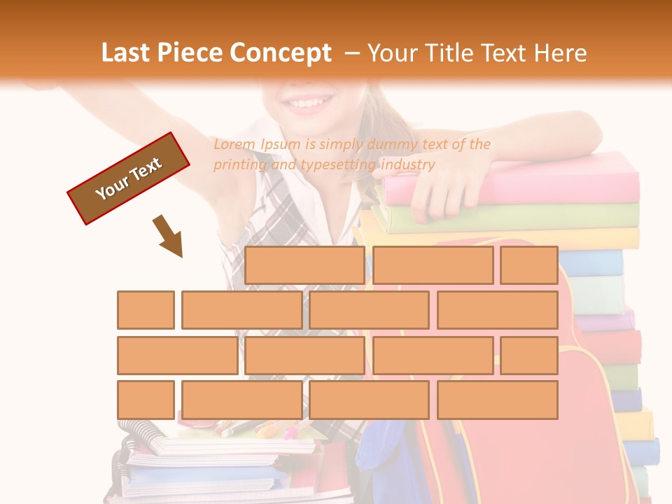 Sale Office Pencil PowerPoint Template