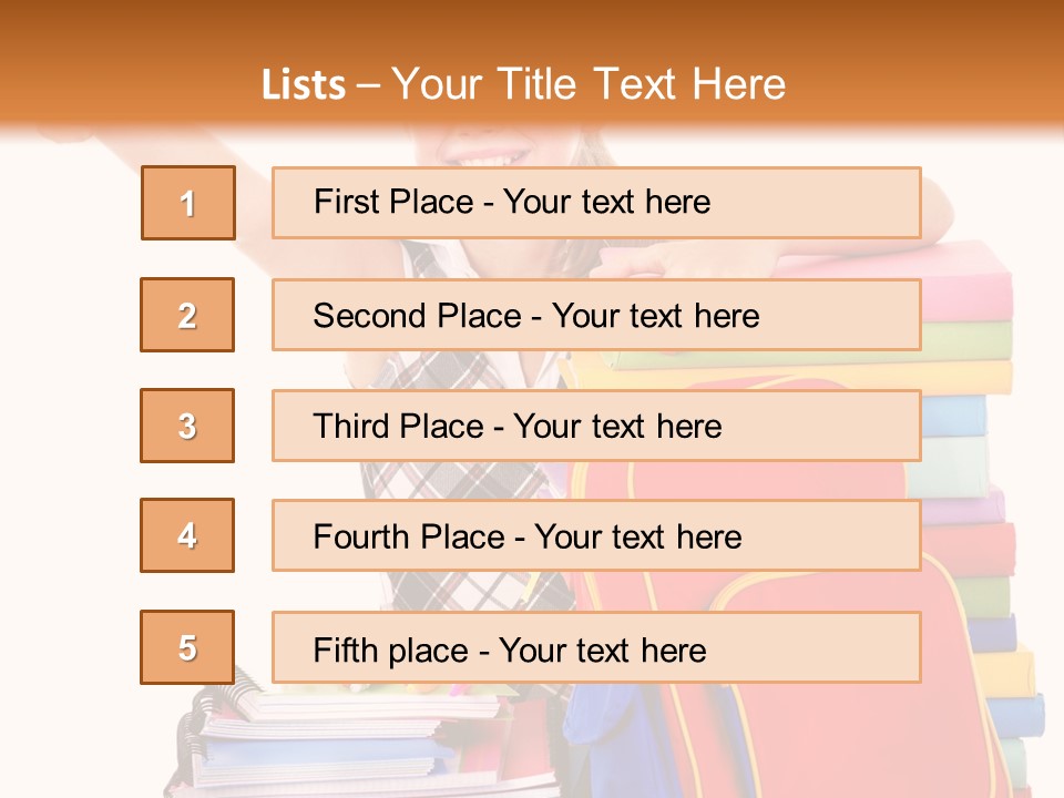 Sale Office Pencil PowerPoint Template