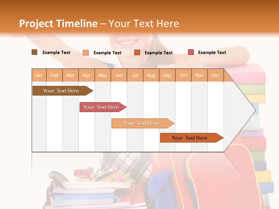 Sale Office Pencil PowerPoint Template
