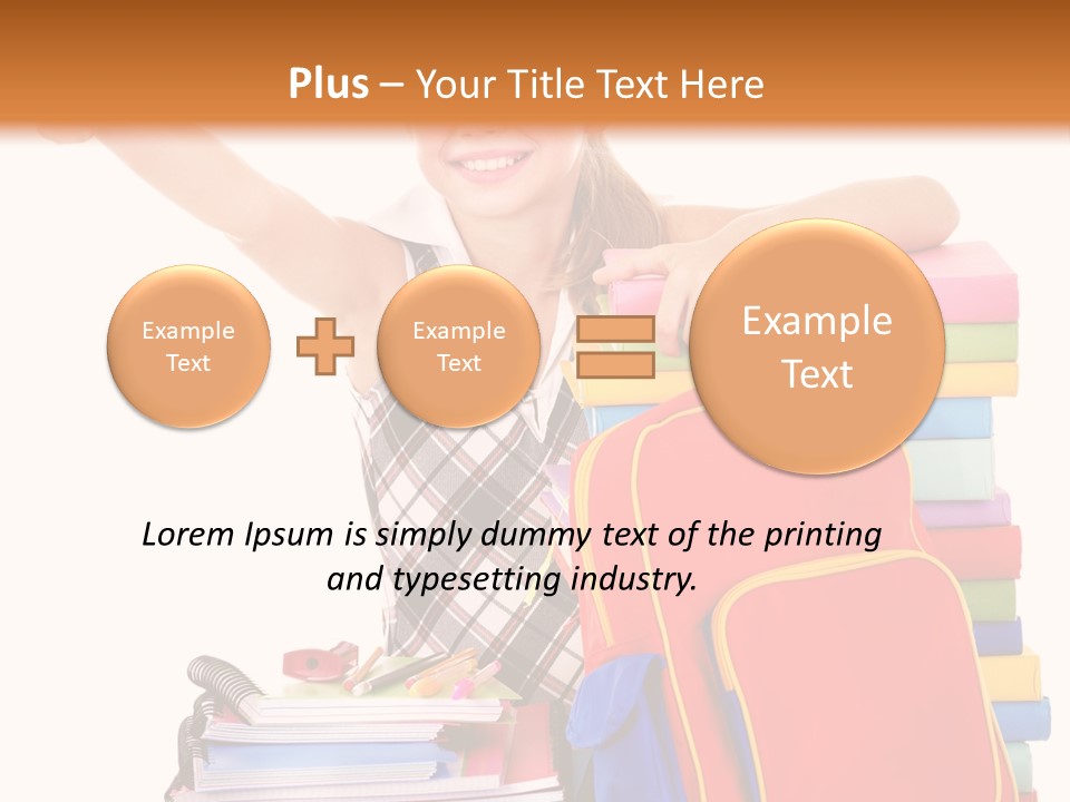 Sale Office Pencil PowerPoint Template