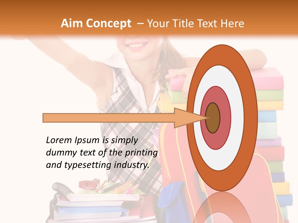 Sale Office Pencil PowerPoint Template