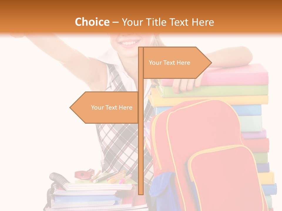 Sale Office Pencil PowerPoint Template