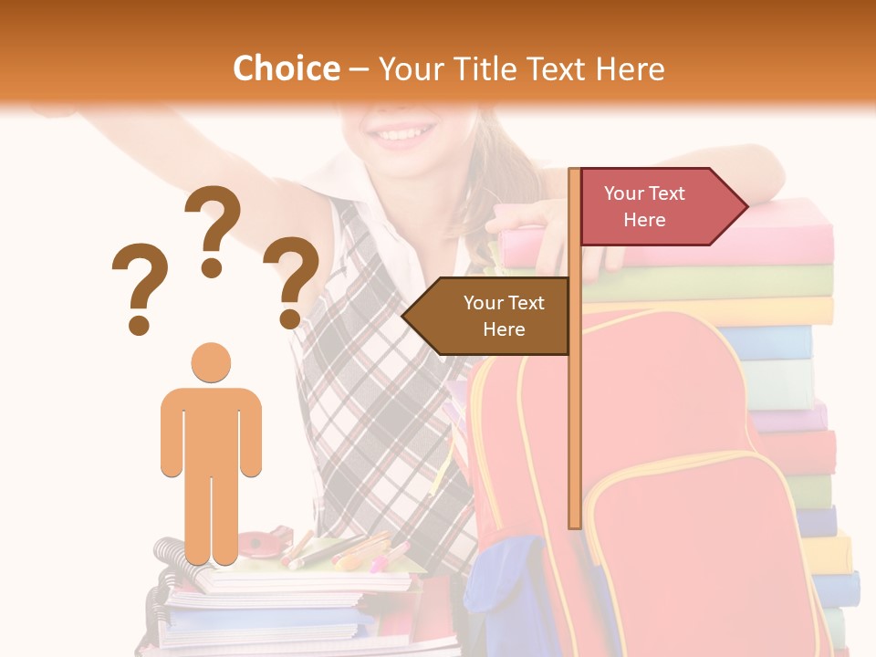 Sale Office Pencil PowerPoint Template