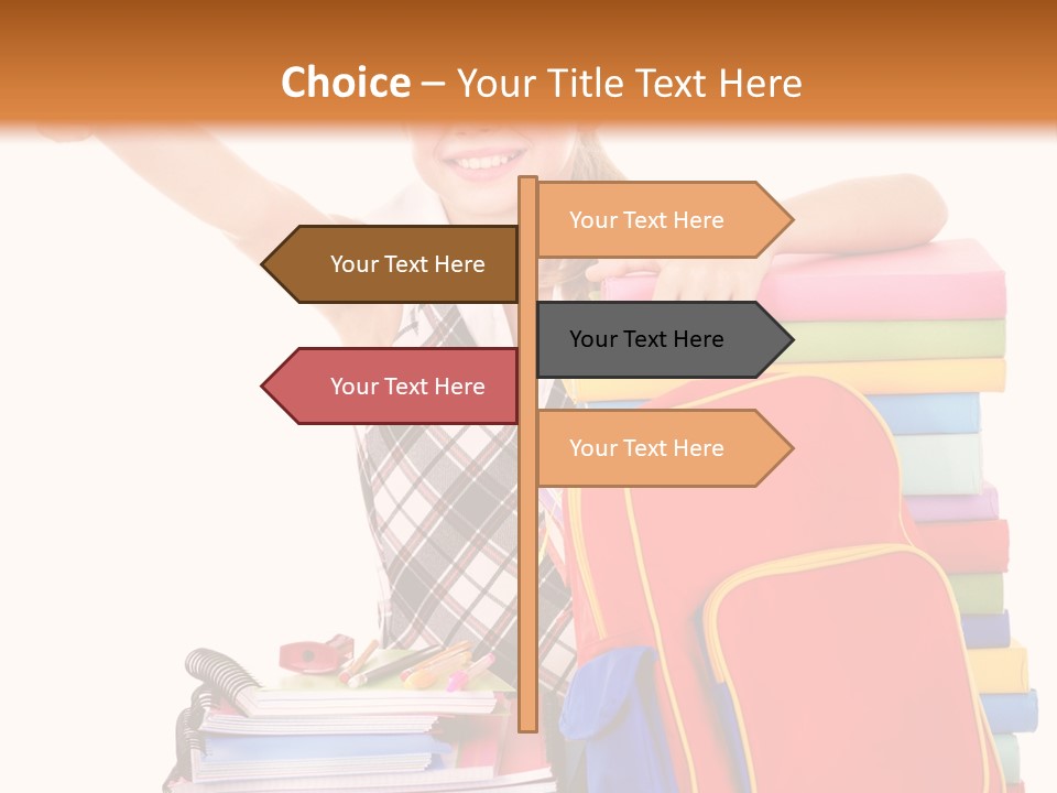 Sale Office Pencil PowerPoint Template