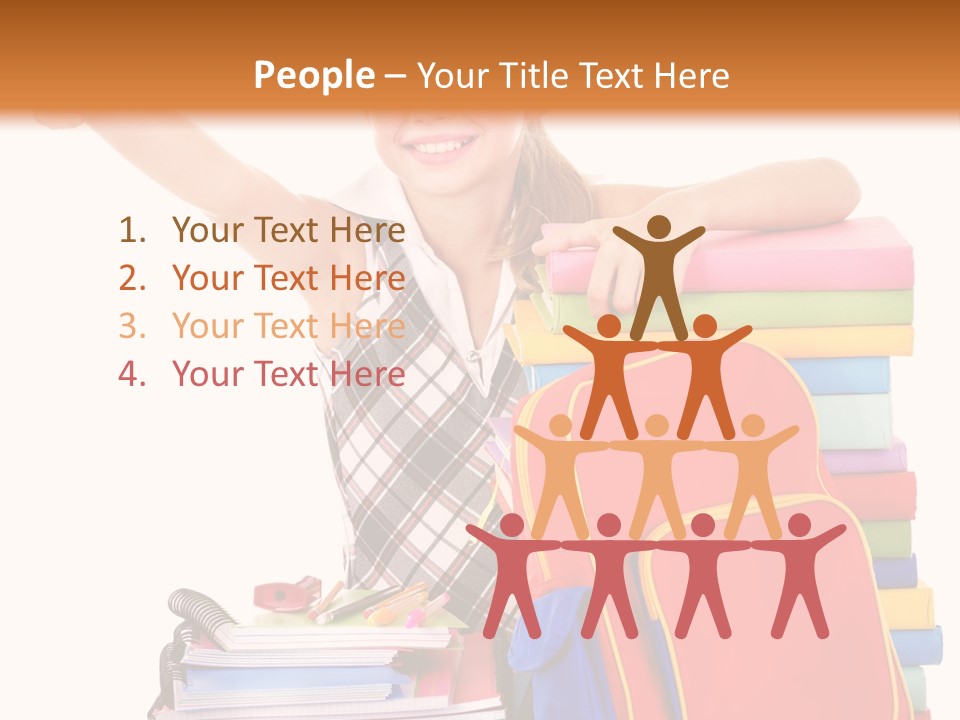 Sale Office Pencil PowerPoint Template