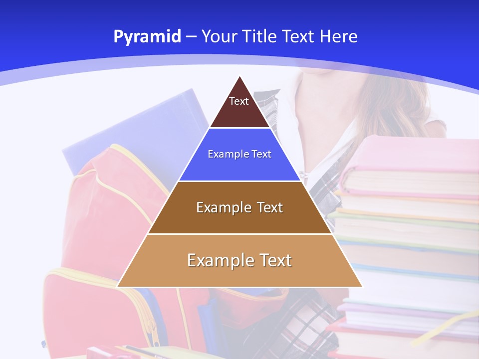 Smile Girl Colour PowerPoint Template