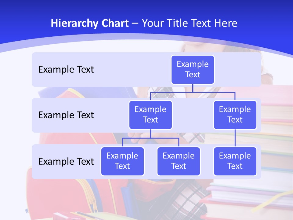Smile Girl Colour PowerPoint Template