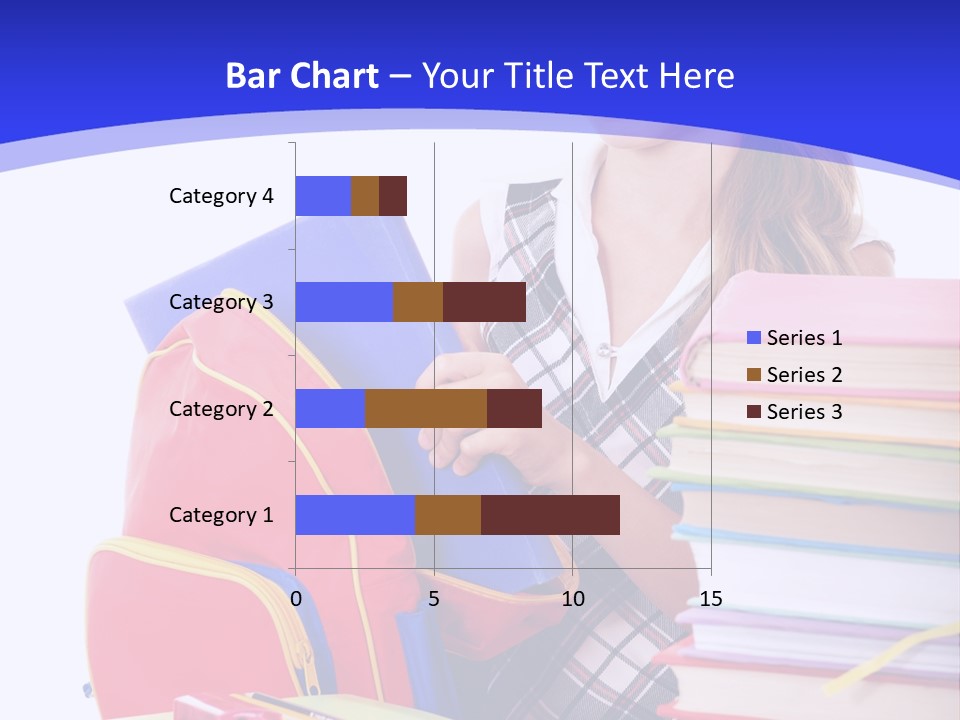 Smile Girl Colour PowerPoint Template