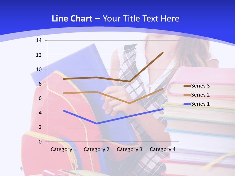 Smile Girl Colour PowerPoint Template