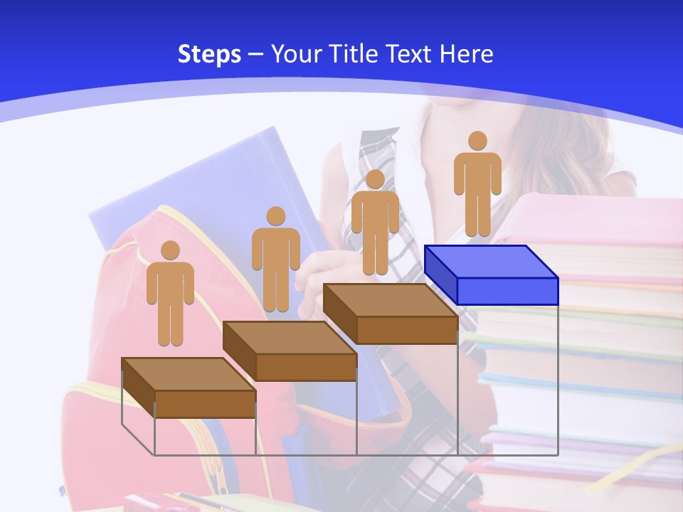 Smile Girl Colour PowerPoint Template