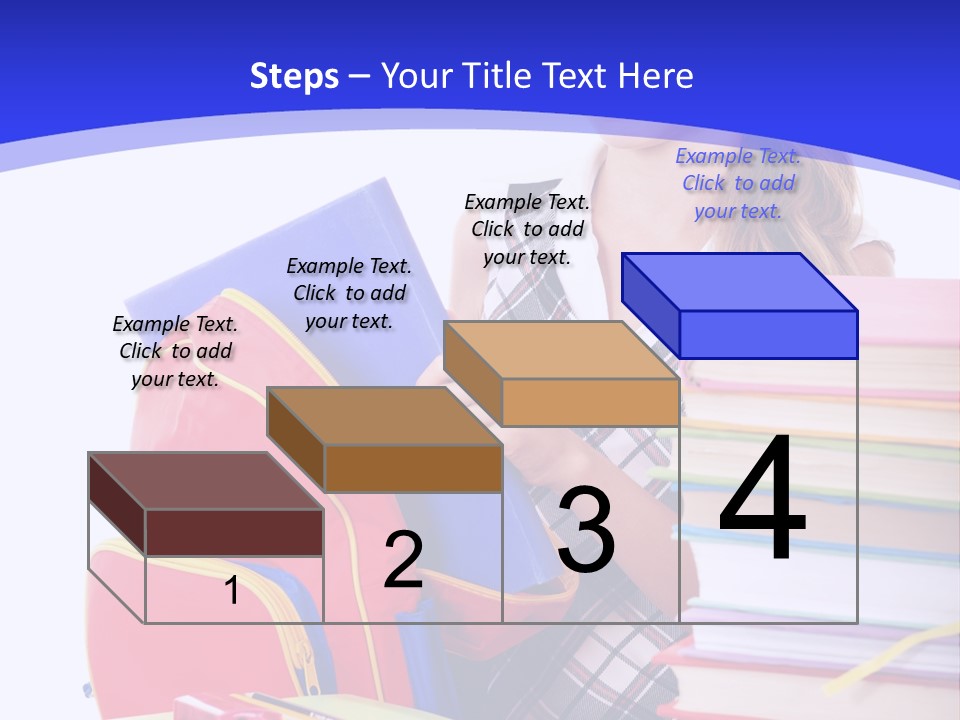 Smile Girl Colour PowerPoint Template