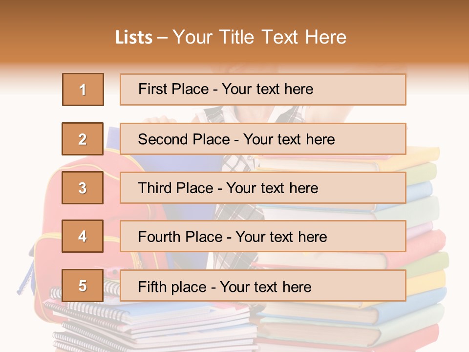 Supply Showing Learning PowerPoint Template