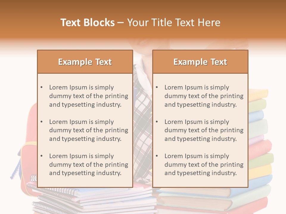 Supply Showing Learning PowerPoint Template