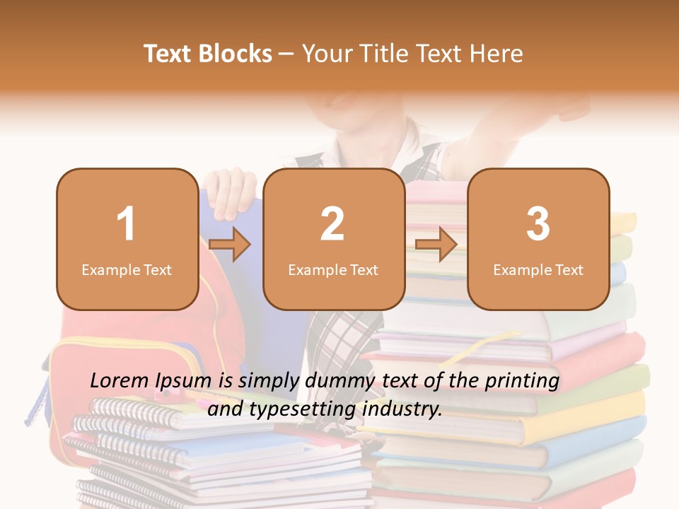 Supply Showing Learning PowerPoint Template