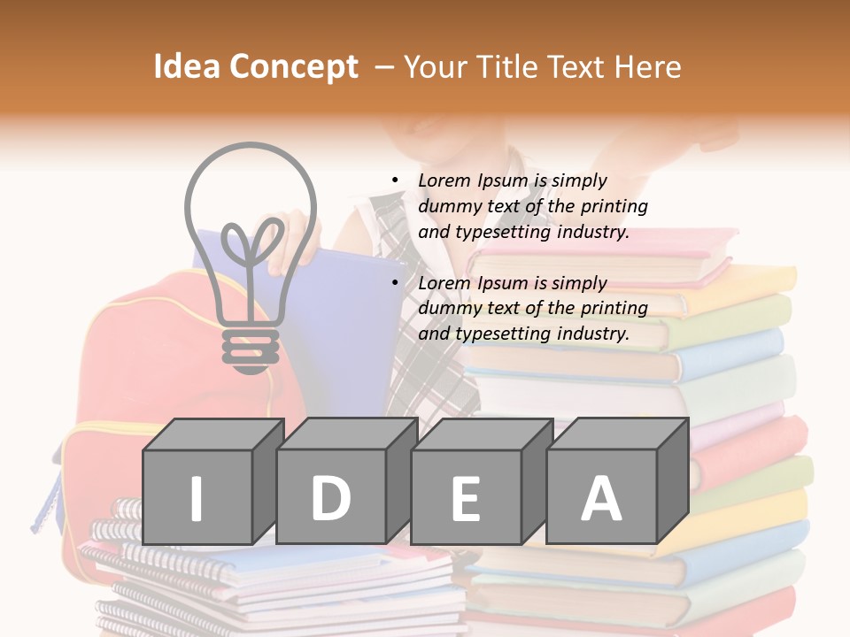 Supply Showing Learning PowerPoint Template