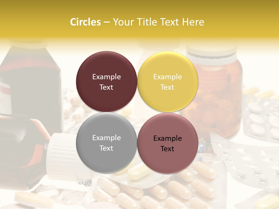 Pharmacy Addiction Therapy PowerPoint Template