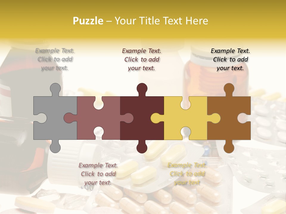 Pharmacy Addiction Therapy PowerPoint Template