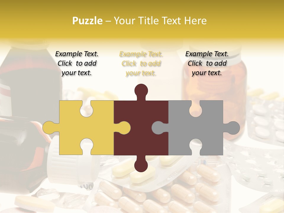 Pharmacy Addiction Therapy PowerPoint Template