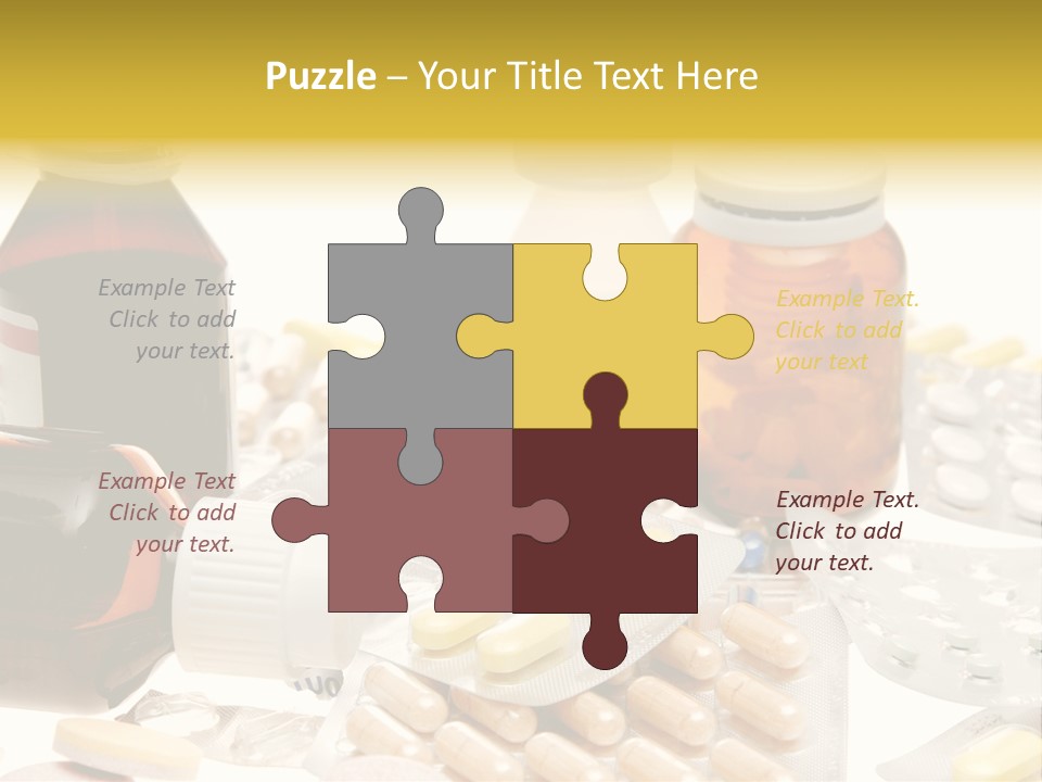 Pharmacy Addiction Therapy PowerPoint Template