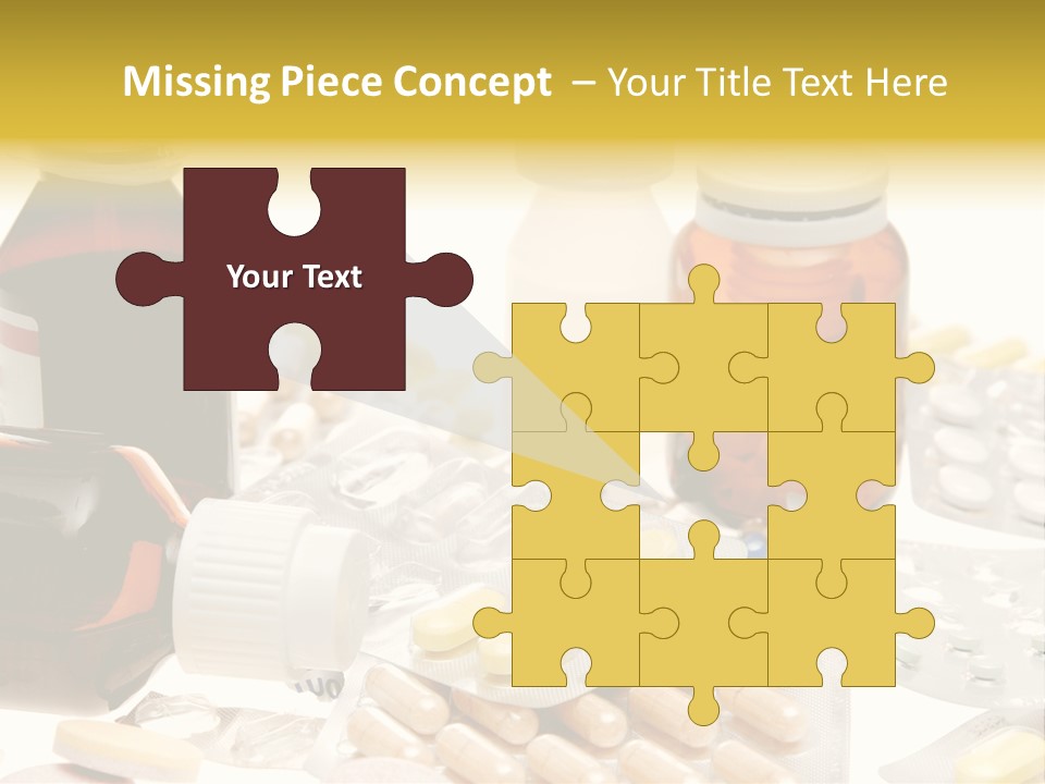 Pharmacy Addiction Therapy PowerPoint Template