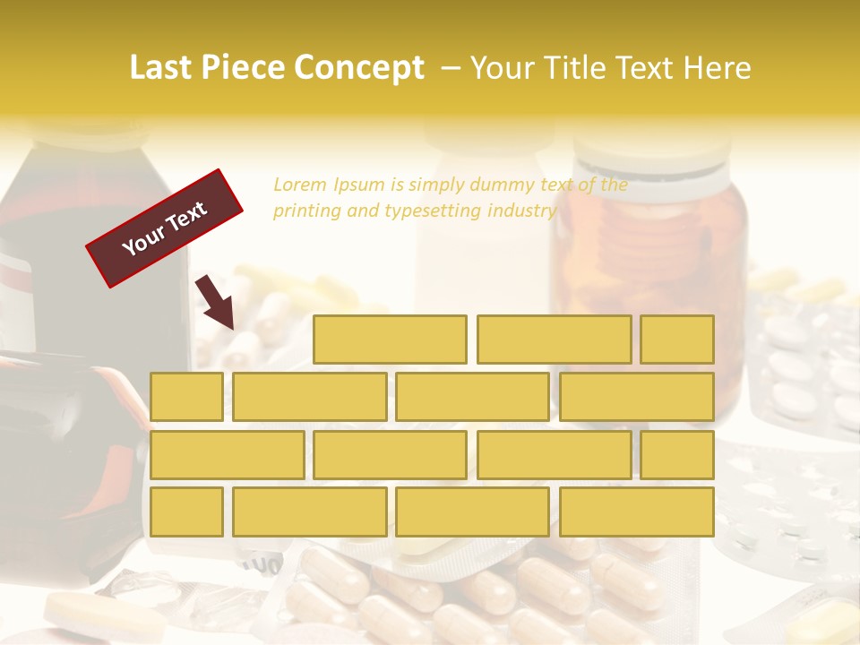 Pharmacy Addiction Therapy PowerPoint Template