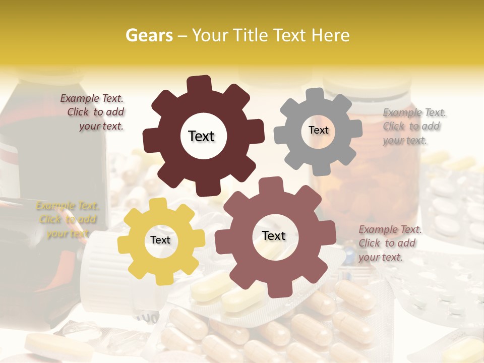 Pharmacy Addiction Therapy PowerPoint Template