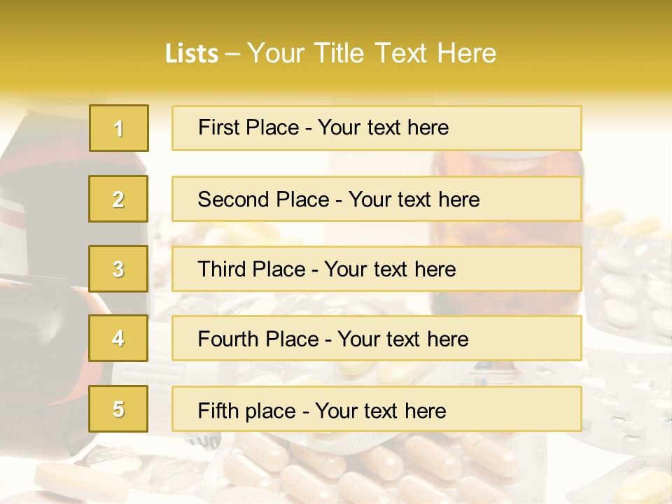 Pharmacy Addiction Therapy PowerPoint Template