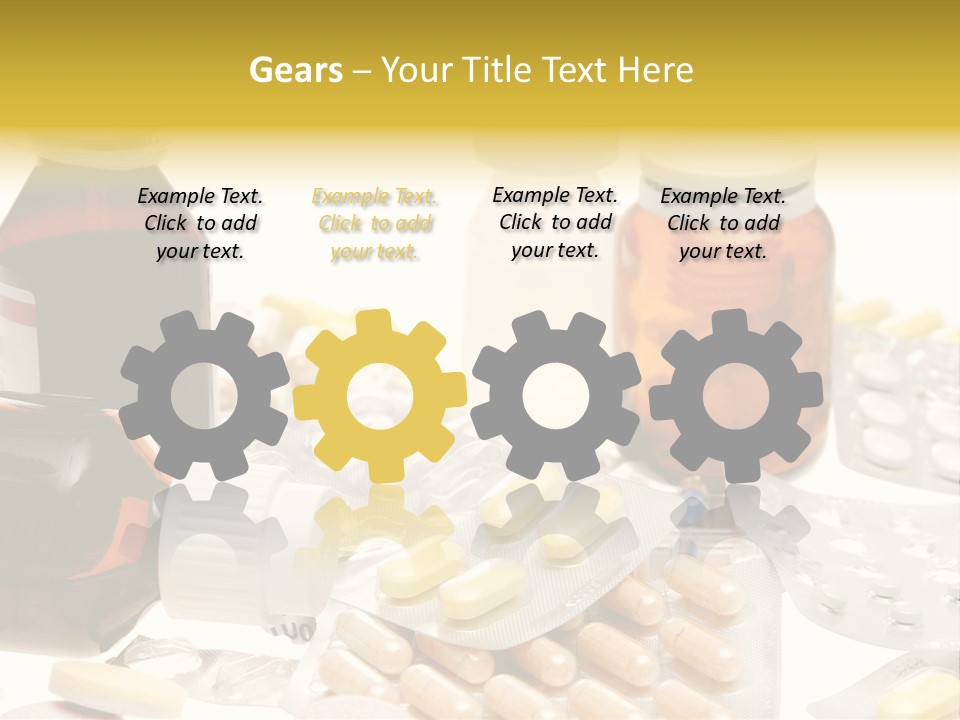 Pharmacy Addiction Therapy PowerPoint Template