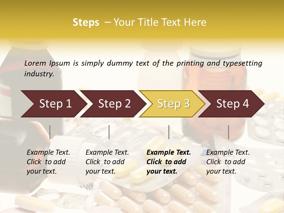 Pharmacy Addiction Therapy PowerPoint Template