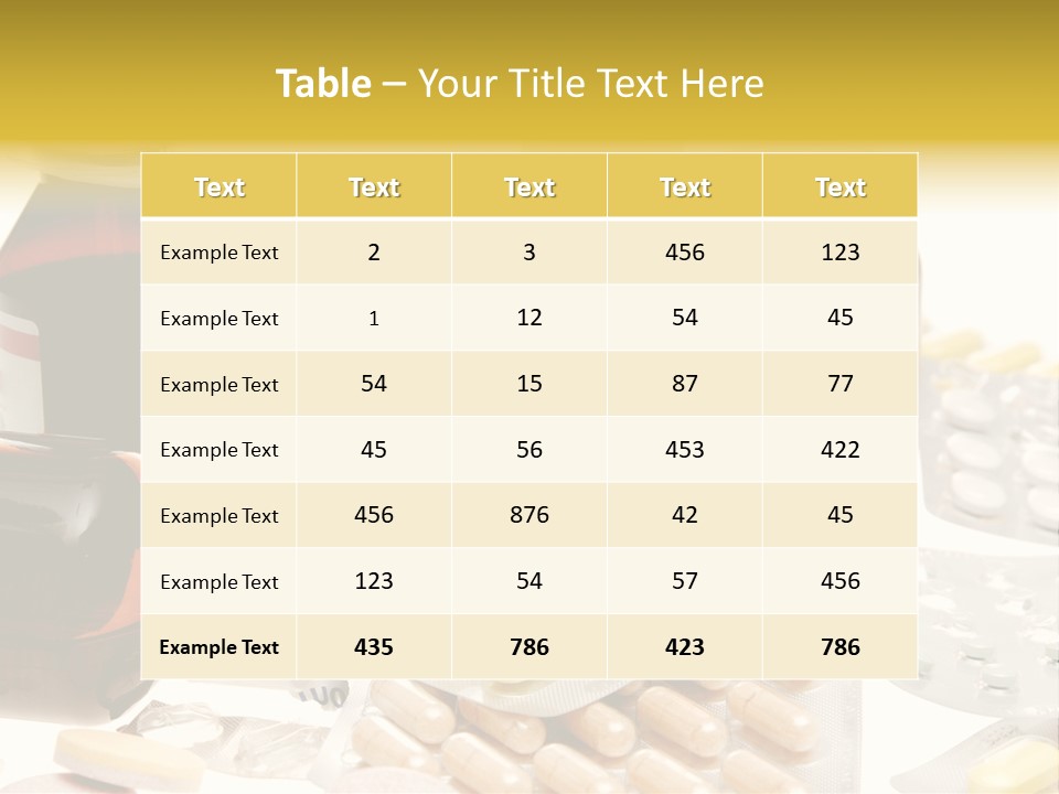 Pharmacy Addiction Therapy PowerPoint Template