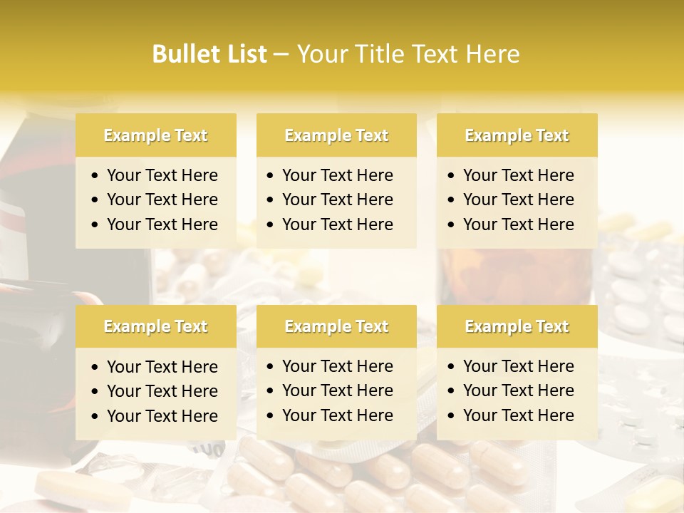 Pharmacy Addiction Therapy PowerPoint Template