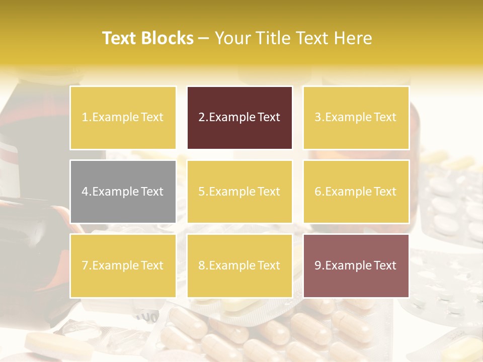 Pharmacy Addiction Therapy PowerPoint Template