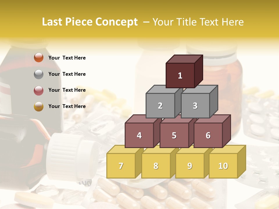 Pharmacy Addiction Therapy PowerPoint Template