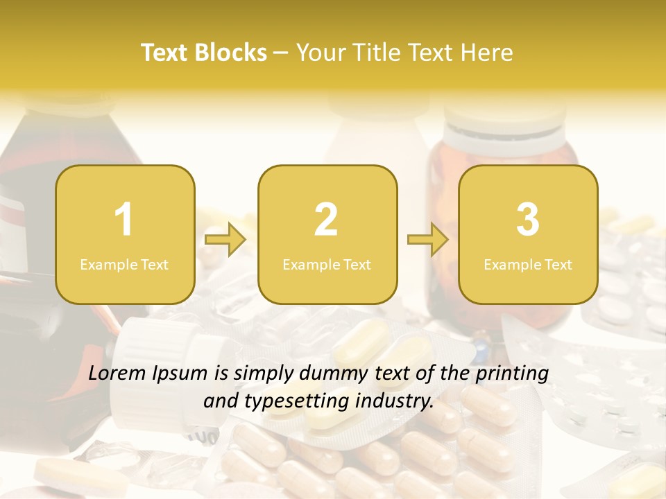 Pharmacy Addiction Therapy PowerPoint Template