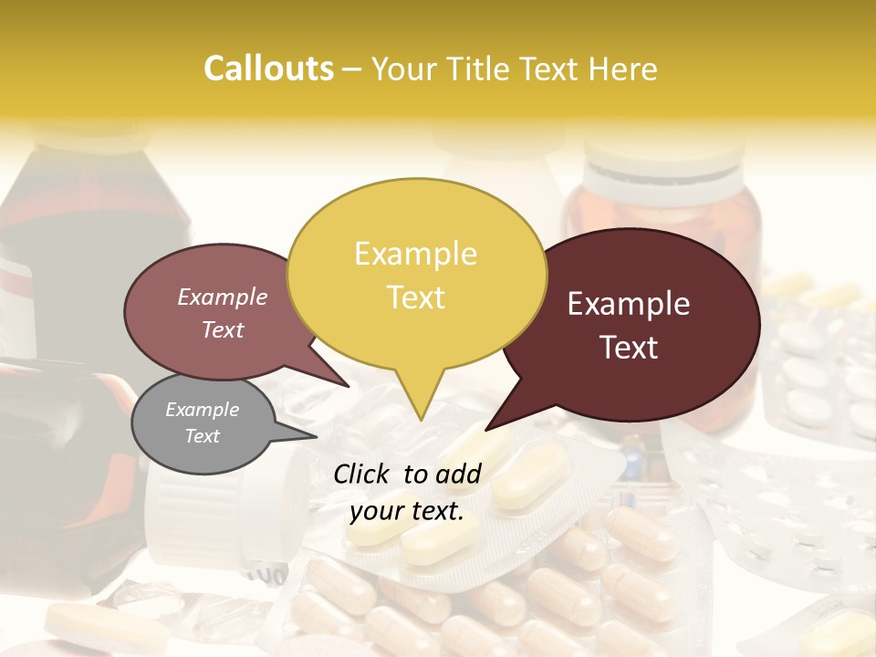 Pharmacy Addiction Therapy PowerPoint Template