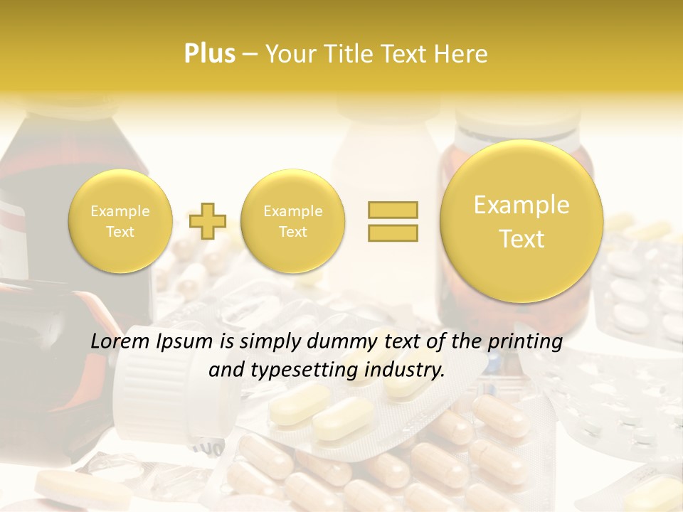 Pharmacy Addiction Therapy PowerPoint Template