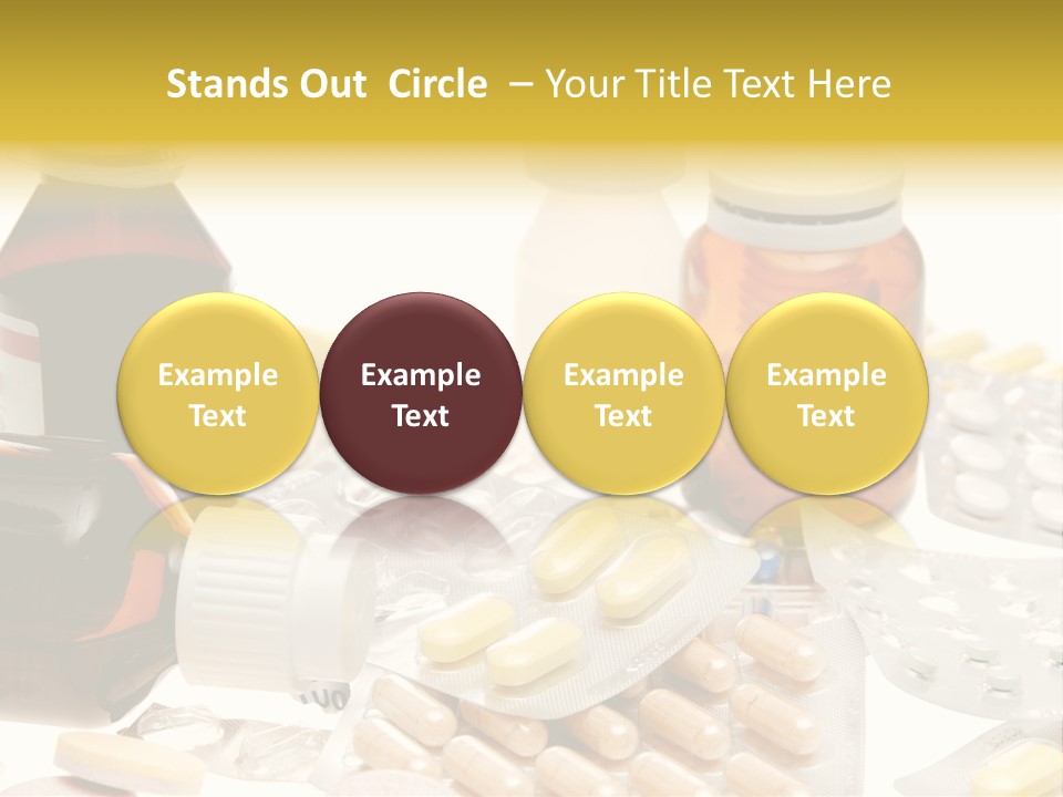 Pharmacy Addiction Therapy PowerPoint Template