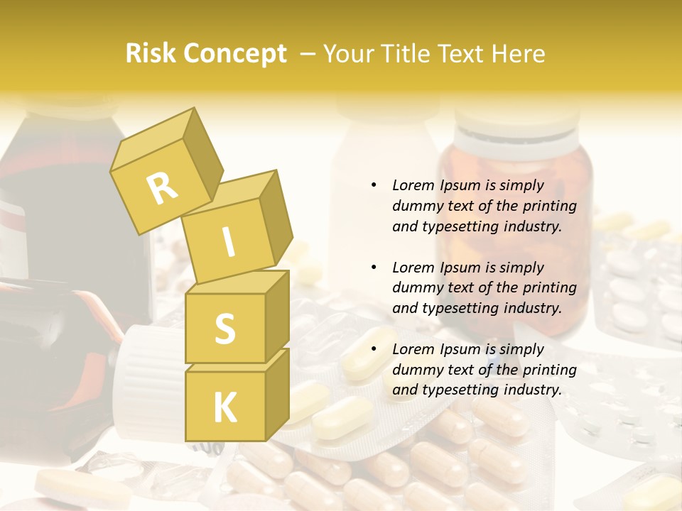 Pharmacy Addiction Therapy PowerPoint Template